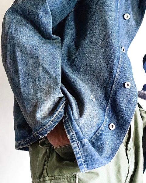 A.PRESSE  US Army Vintage Denim Coverall スタイル 8月24日(土)新作発売！