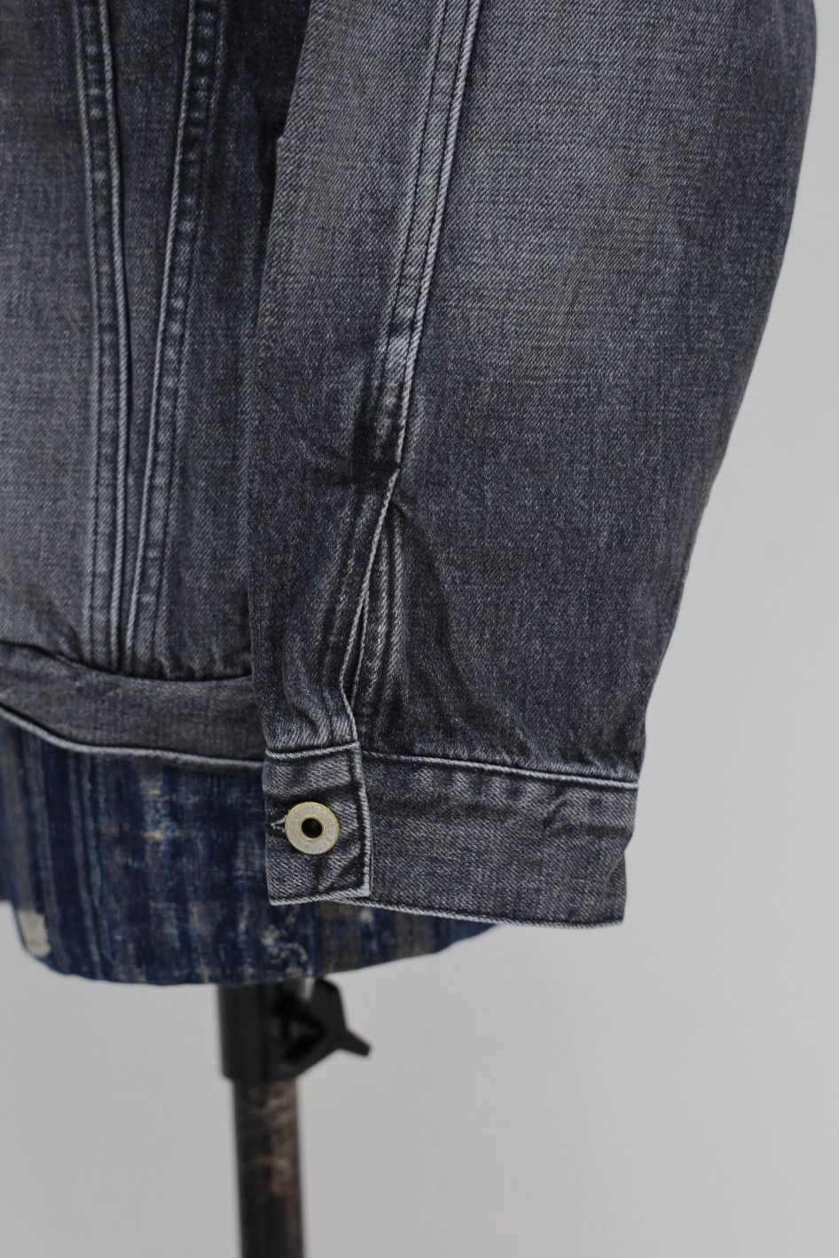 ファンダメンタル デニムジャケット THIRD THIRD JACKET 3YR WASH(FA25JK33U-BK)BLACK