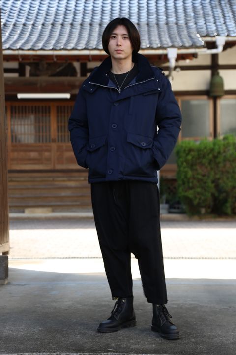 Comme Des Garcons Homme 新作 綿ナイロンウェザーブルゾン style.2020.10.31.