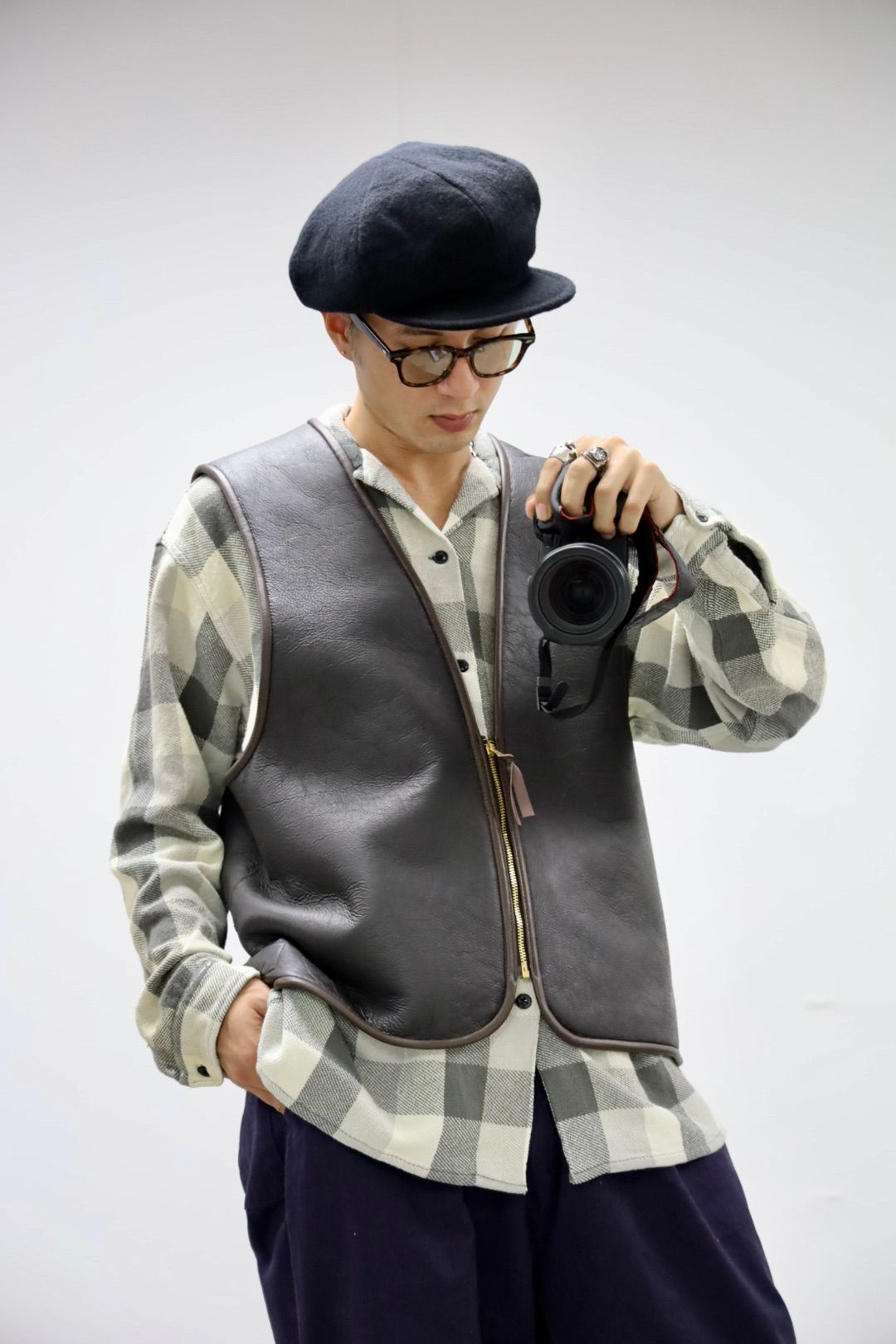 Gurank Lamb Skin Vest 新作発売！
