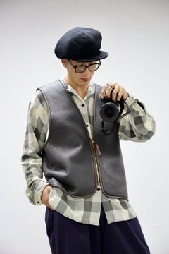 Gurank グランク Lamb skin best (2543)BROWN★新作発売！