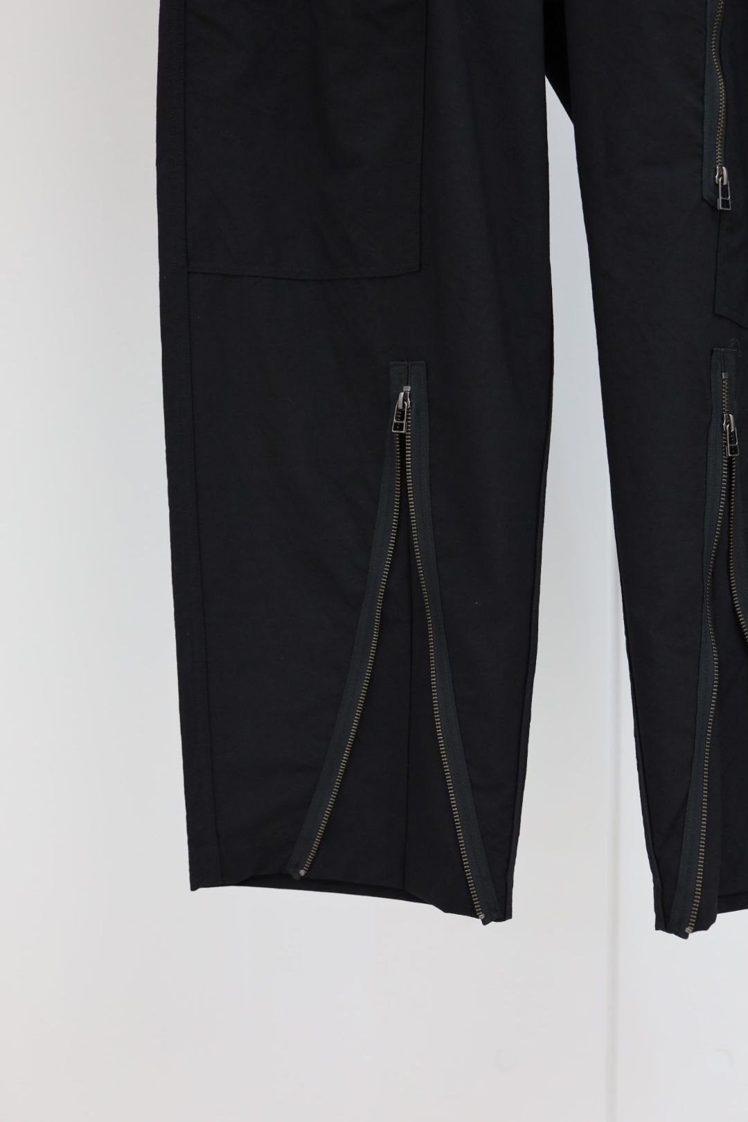 プロダクトトゥエルブ SS26 High Count Wool Flight Pants (26SS-PPT03)BLACK
