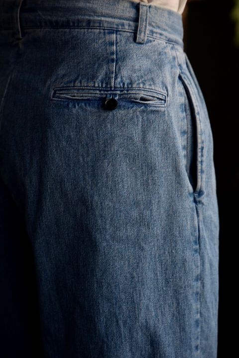 A.PRESSE Type.1 Denim Trousersスタイル