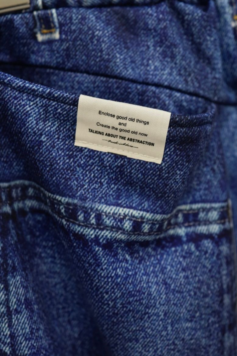 トーキングアバウト ジ アブストラクション 26SS PRINT DUCK WIDE PT(26SS-PT-002CH)DENIM新作発売！