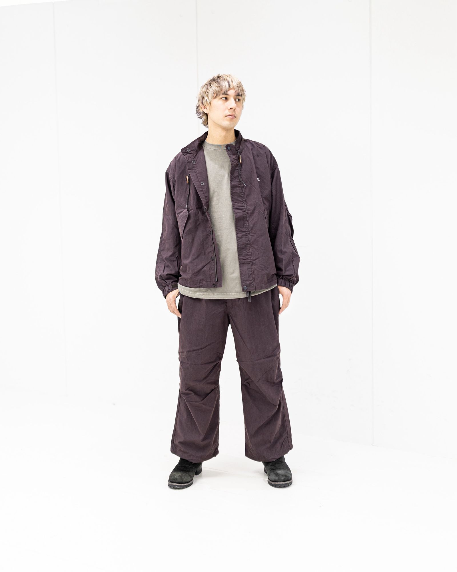 セダンオールパーパス 26SS Stand Collar Jacket(SD26S-JK05)Dark Brown☆2月21日(土)発売！