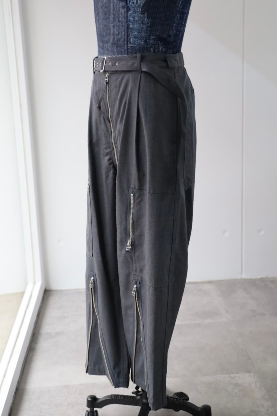 プロダクトトゥエルブ T/W Flight Pants(25AW-PPT02)GREY★9月13日(土)発売！