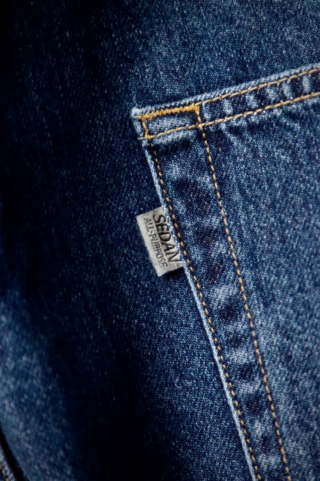 セダンオールパーパス23FW Oval Logo Denim Pant(SD23F-PT07)INDIGO