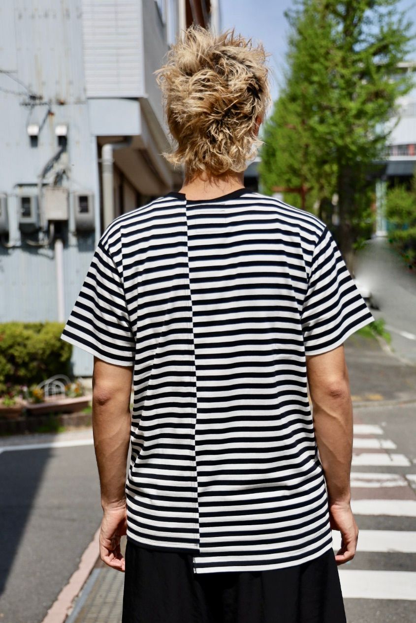 Yohji Yamamoto 新作天竺ボーダー Tシャツ 新作発売！