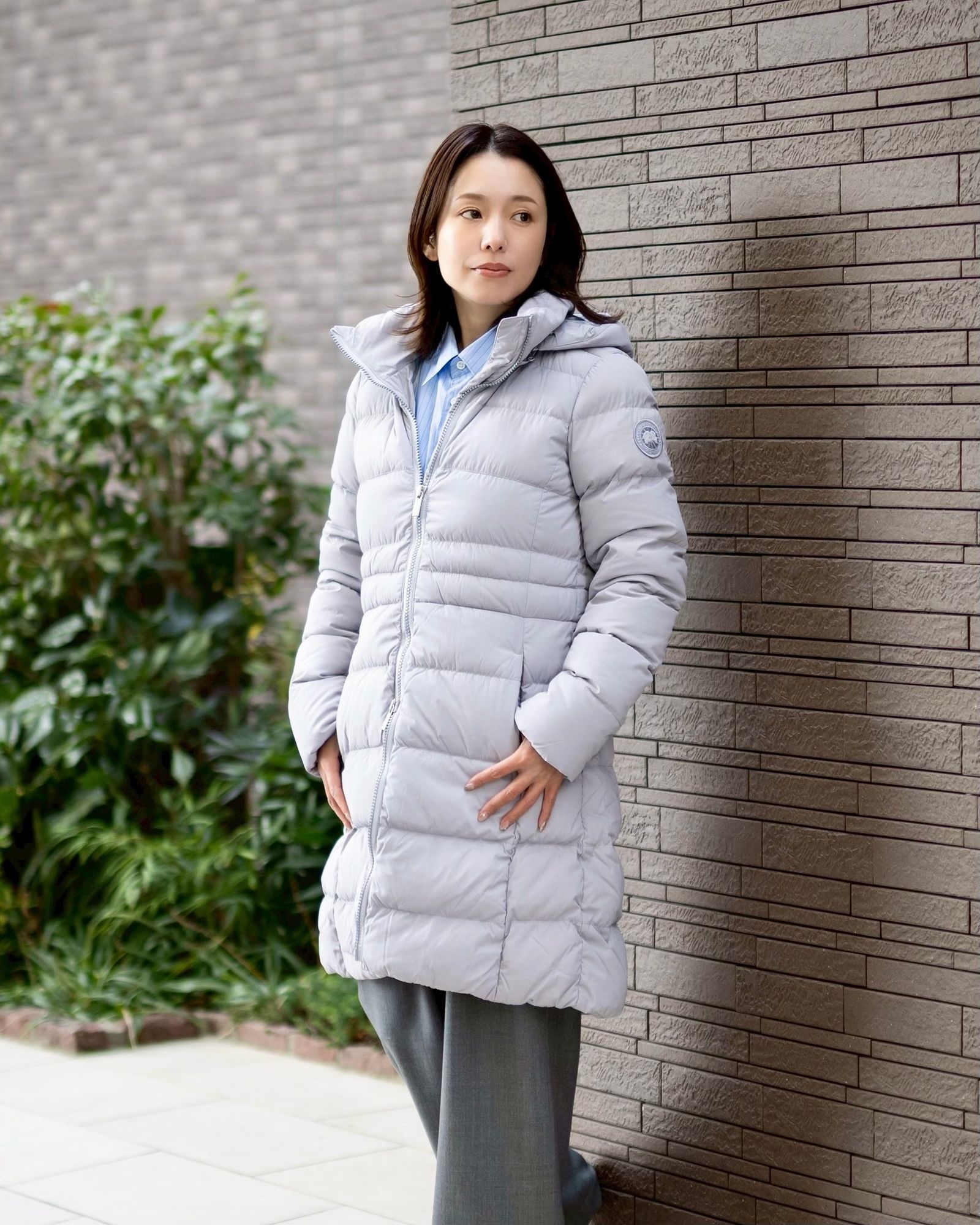 カナダグースレディースAurora Parka(3901W)Moonstone Grey☆新作発売！