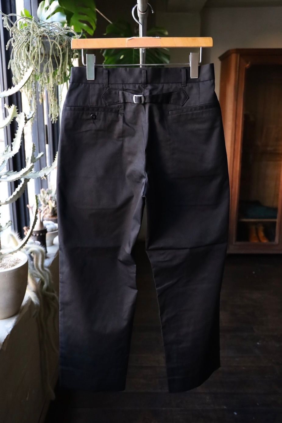 ファウンダ 25SS TWILL PANT(015FD251015)BLACK