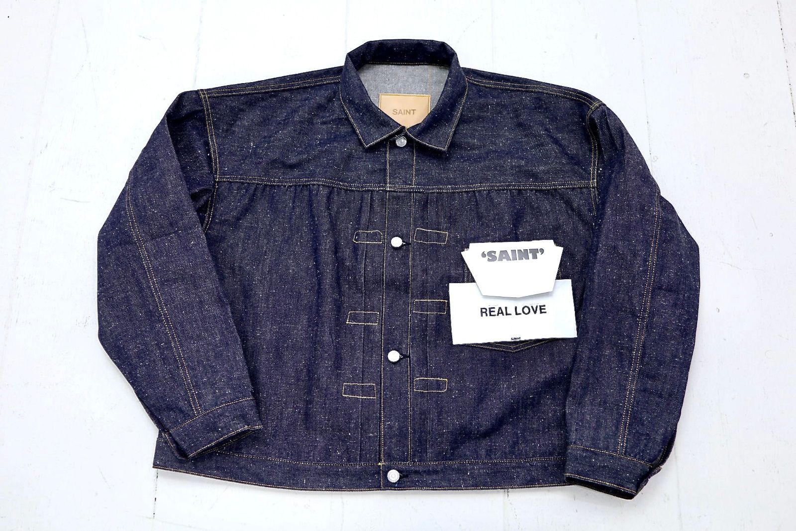 セントマイケル 26SS BBJ_DENIM JACKET/REGID(SM-MK8-0000-C45)BLUE☆3月20日(金)発売！