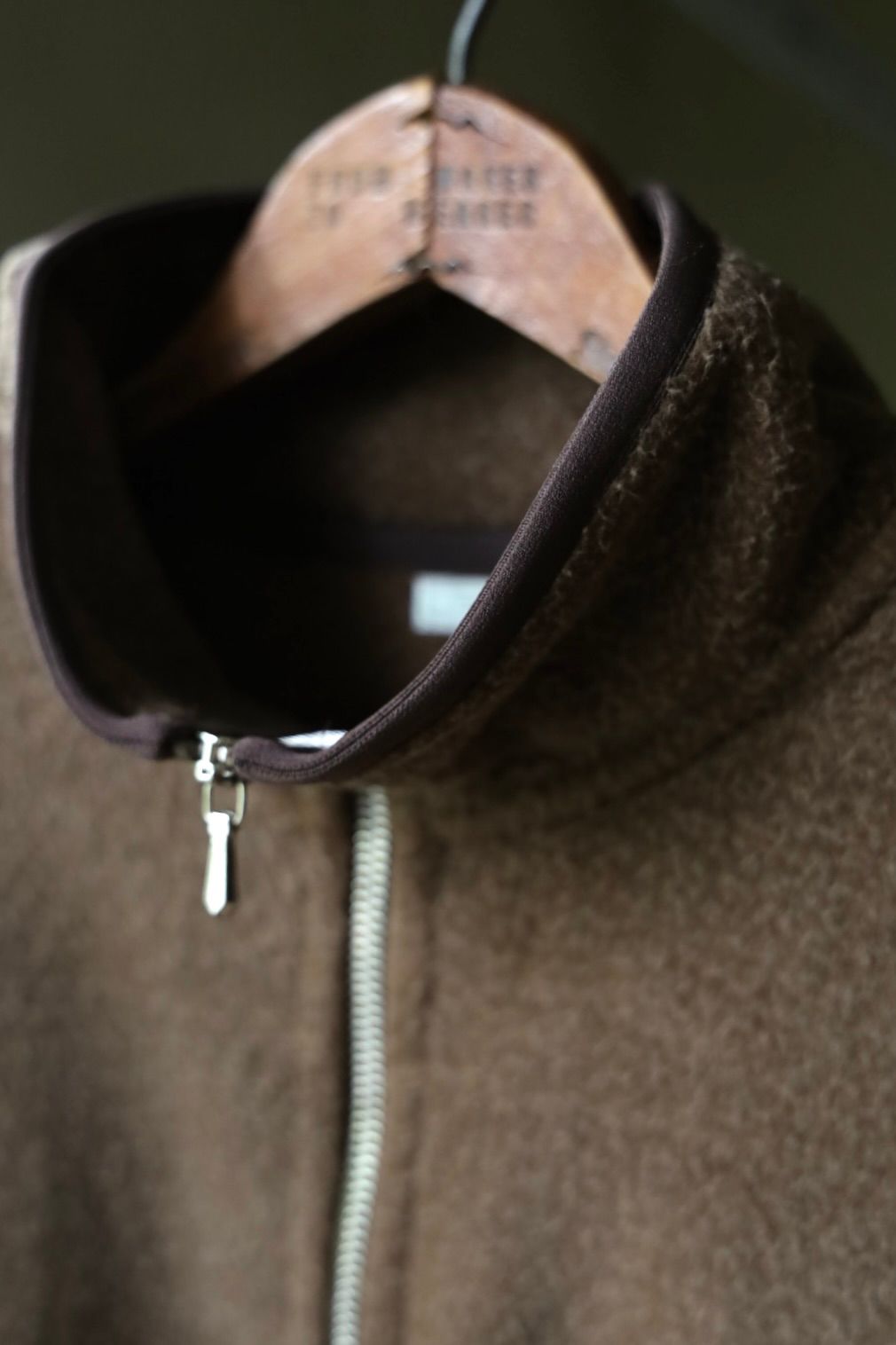 アプレッセ 2026 STYLE2 Vintage Silk Fleece Harf ZIP Jacket(26AAP-01-29)BROWN☆10月17日(土)新作発売！