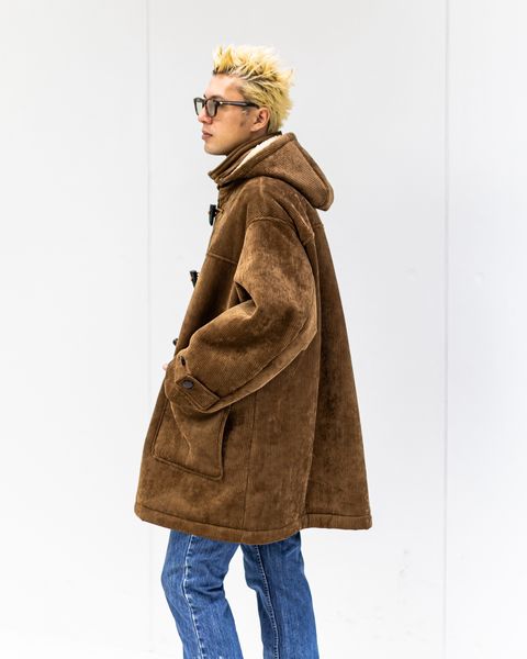 FreshService SHERPA CORDUROY DUFFLE COAT (BROWN) 新作発売！