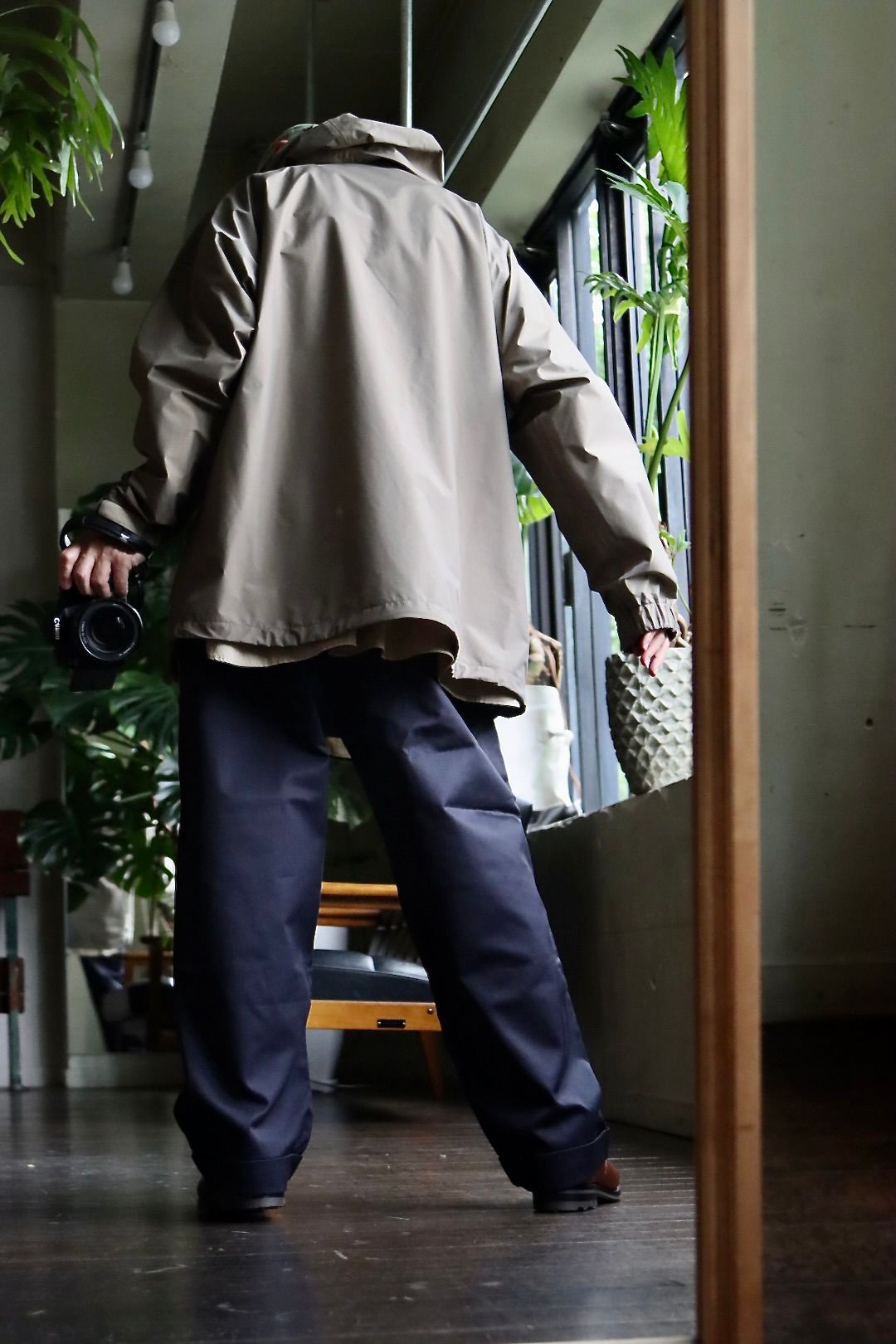 フレッシュサービス22AW eVent® 3 LAYER BLOUSONスタイル.2022.9.6