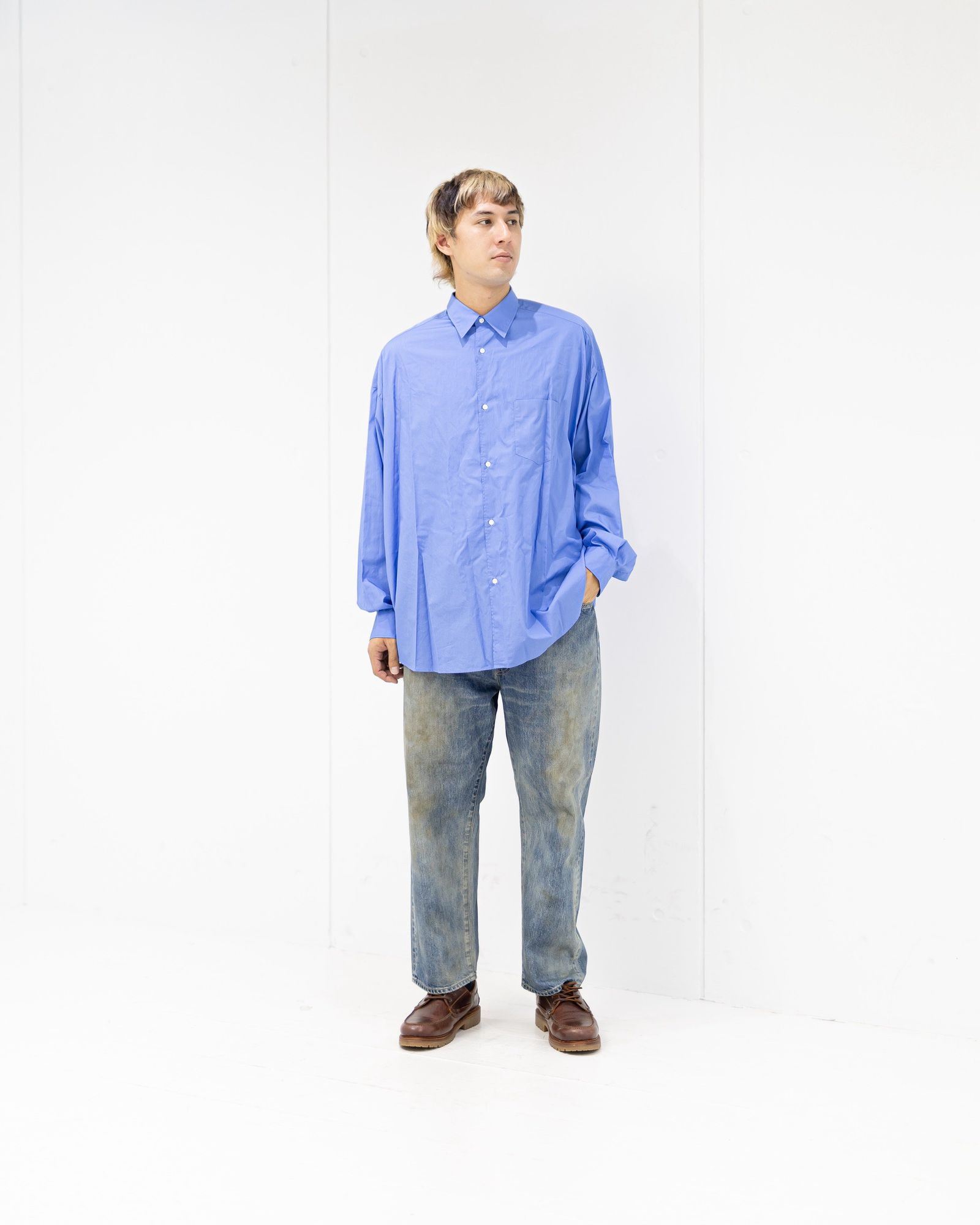 Graphpaper Broad L/S Oversized Regular Collar Shirt 7月18日(土)新作発売！