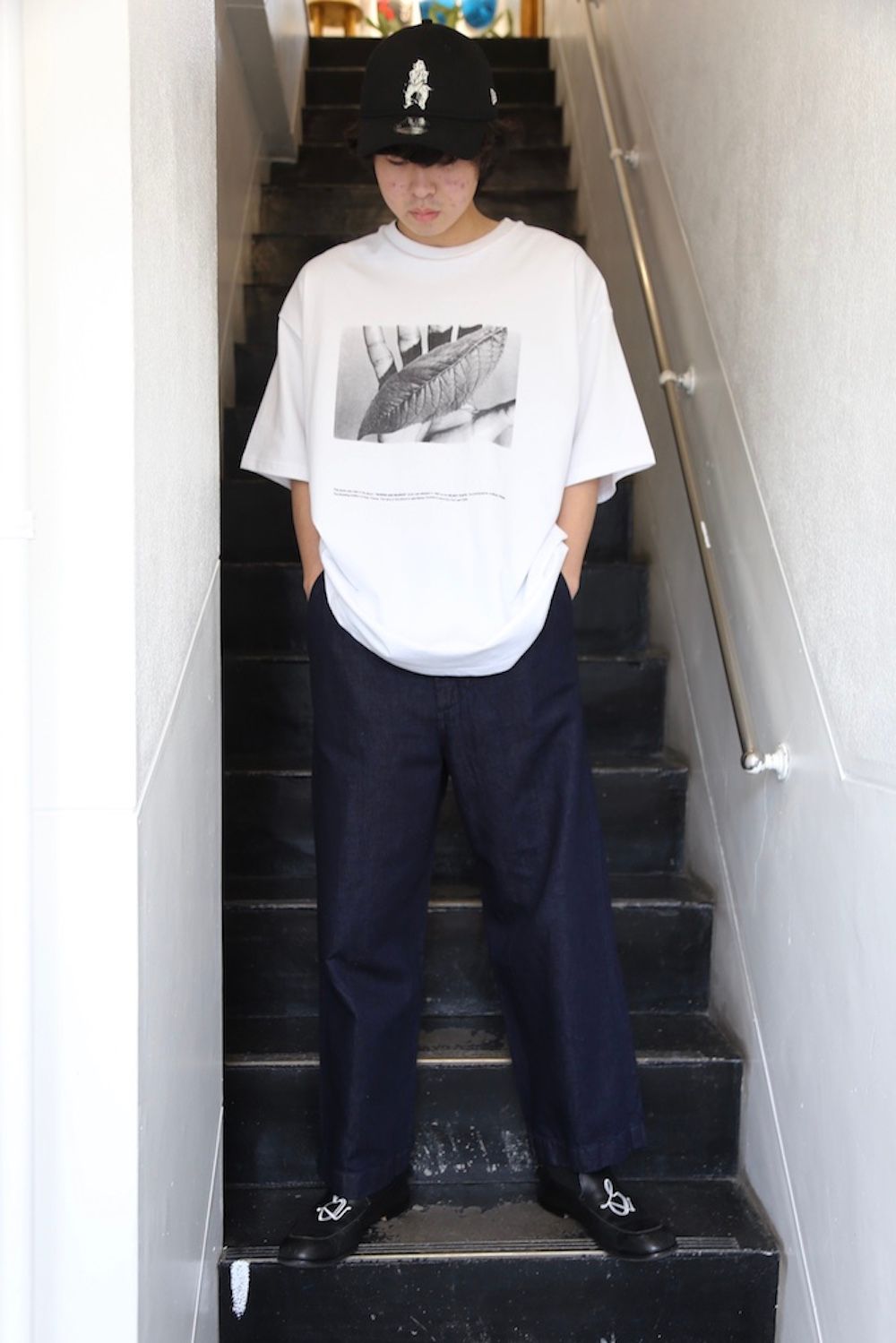 Graphpaper POET MEETS DUBWISE for Graphpaper Oversized Tee “WORDS AND SILENCE”style. 2021.05.26.