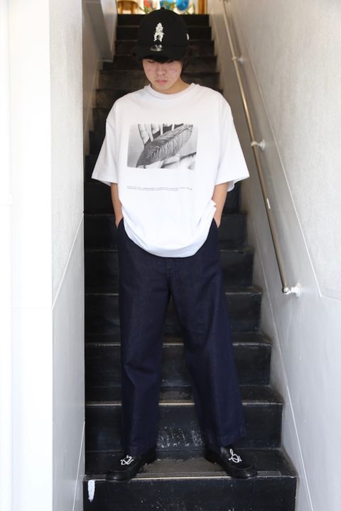 Graphpaper POET MEETS DUBWISE for Graphpaper Oversized Tee “WORDS AND SILENCE”style. 2021.05.26.