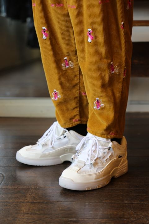 VETNAM EMBROIDERY COURDUROY JACKET & VETNAM EMBROIDERY WIDE TAPERED TROUSERSセットアップスタイル.2020.9.12.