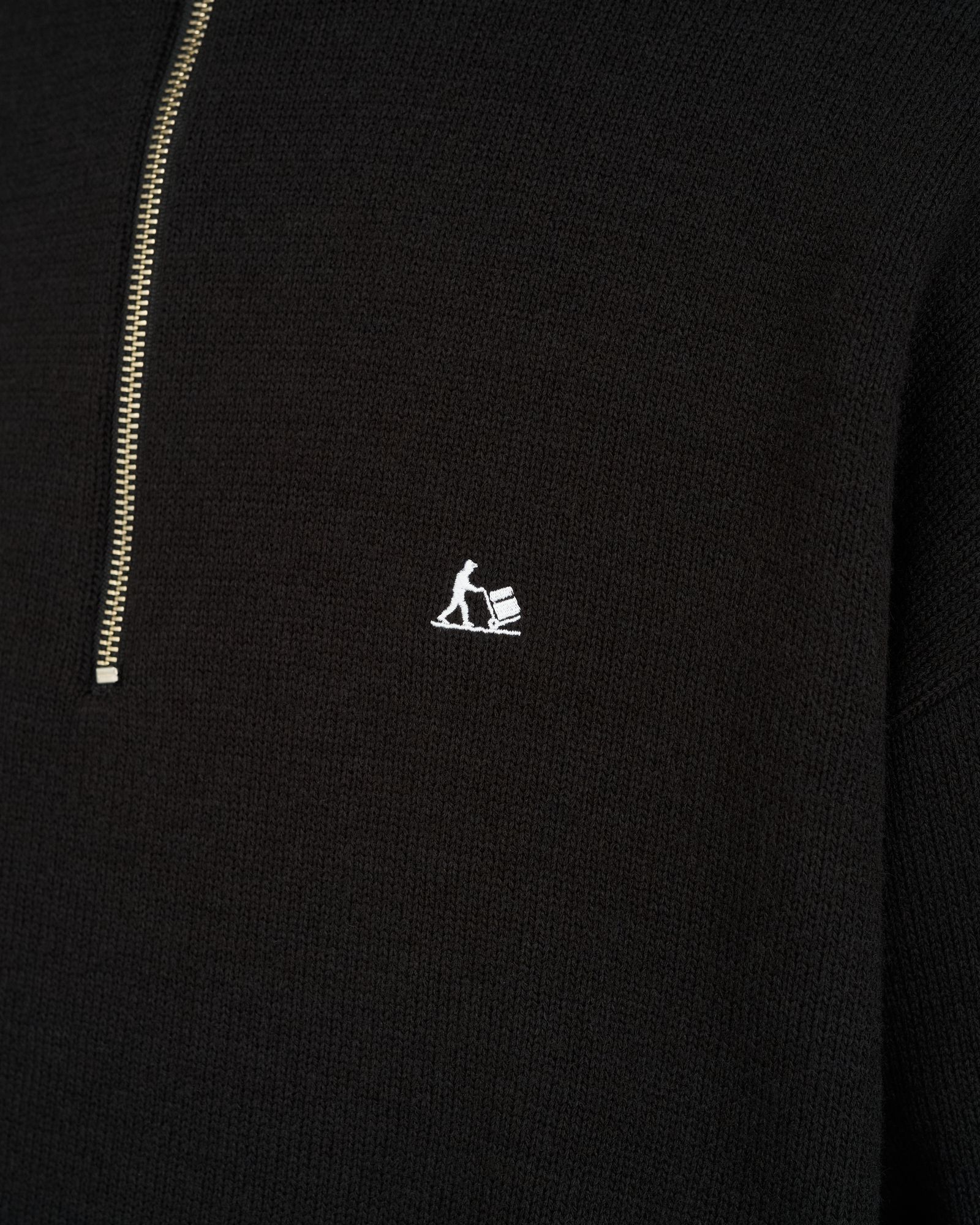 フレッシュサービス 26AW THERMAL JERSEY HARF ZIP KNIT(FSC263-80009)BLACK☆10月17日(土)新作発売！