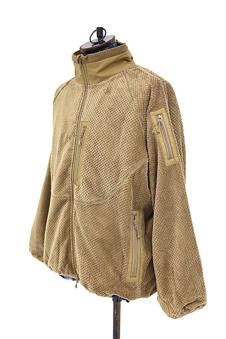 DAIWA PIER39(ダイワピア39) TECH MIL FLEECE JACKET(BJ-70026W)LT.BROWN☆9月26日(土)新作発売！