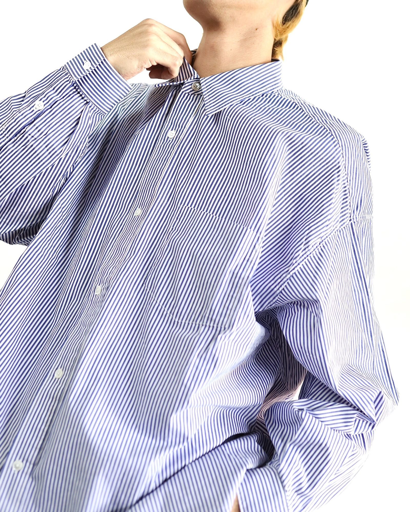 CORPORATE UNIFORM S/S SHIRT ブルーストライプ CORPORATE UNIFORM S/S SHIRT – FreshService® official site