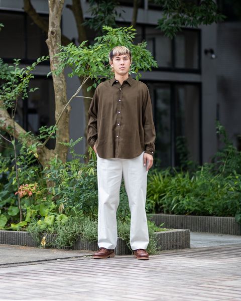 A.PRESSE Double Weave Twill Regular Collar Shirts 7月17日(土)新作発売！