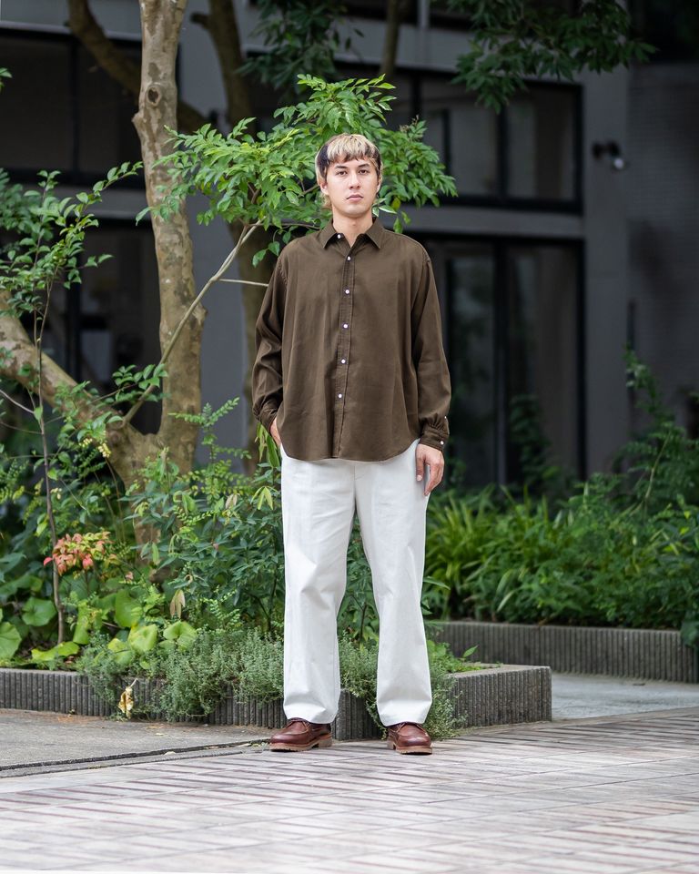 A.PRESSE Double Weave Twill Regular Collar Shirts 7月17日(土)新作発売！