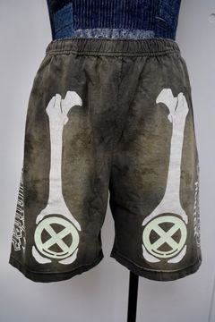 セントマイケル 26SS BH_CUT SEW SHORTS/BONE (SM-MK8-0000-C33)BLACK