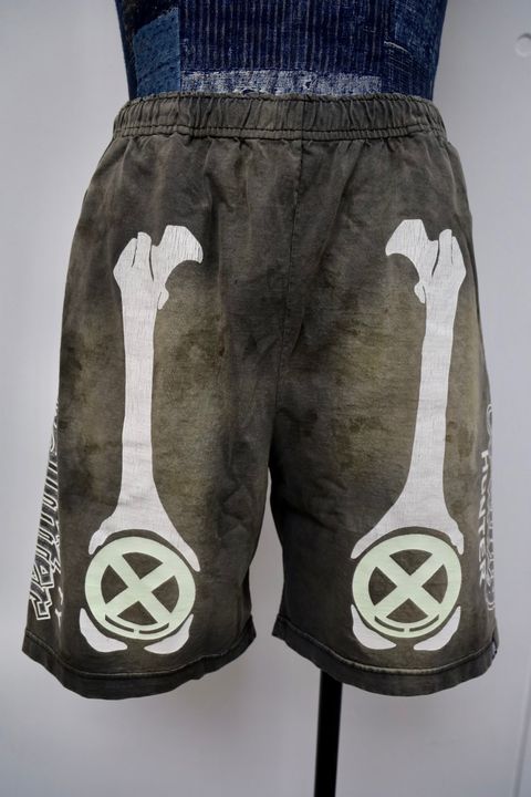 セントマイケル 26SS BH_CUT SEW SHORTS/BONE (SM-MK8-0000-C33)BLACK☆2月21日(土)10:00発売！