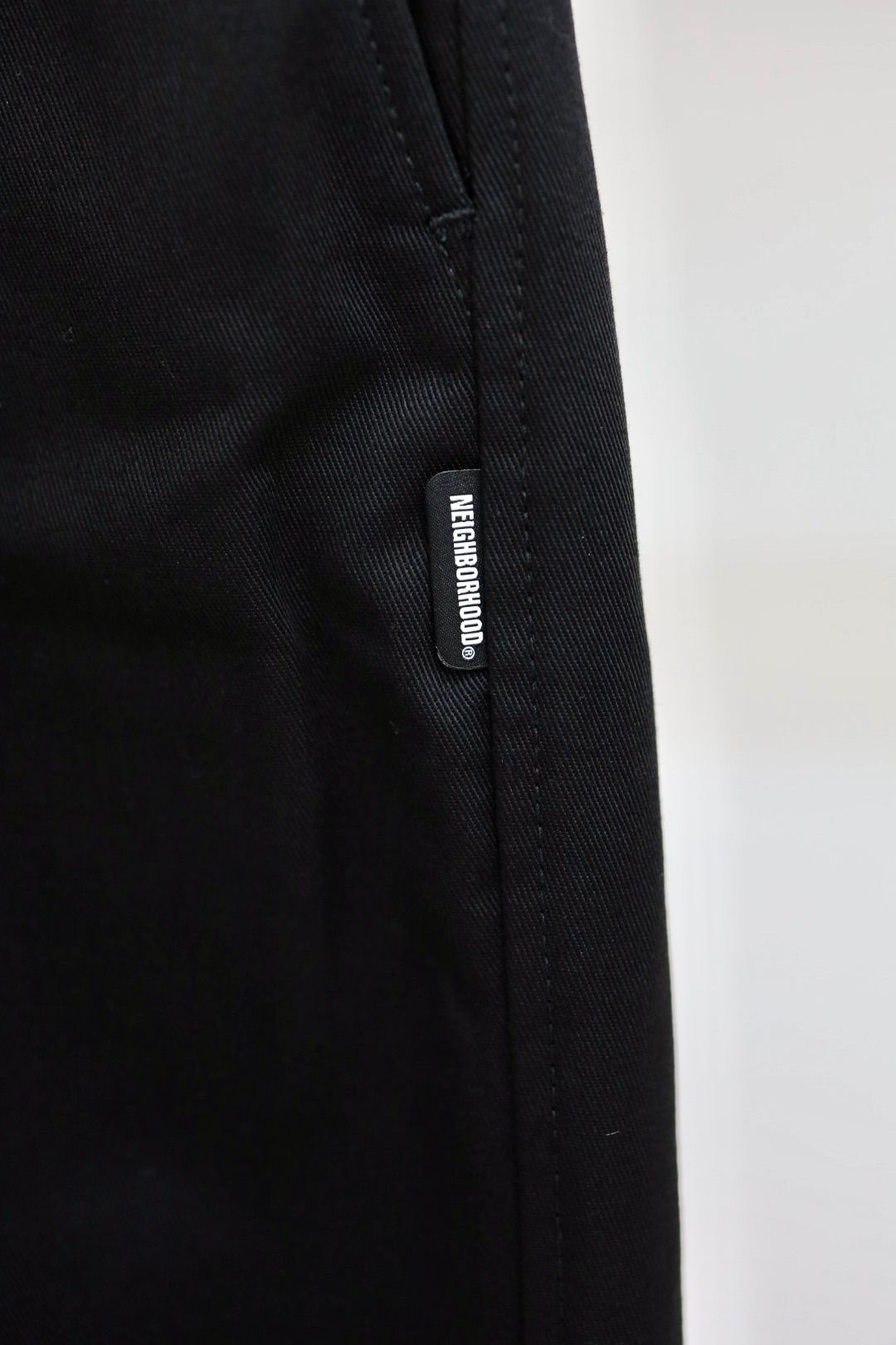 Yohji Yamamoto × NEIGHBORHOOD タックワークパンツ(HK-P95-901-2S26)BLACK★12月5日(金)発売！
