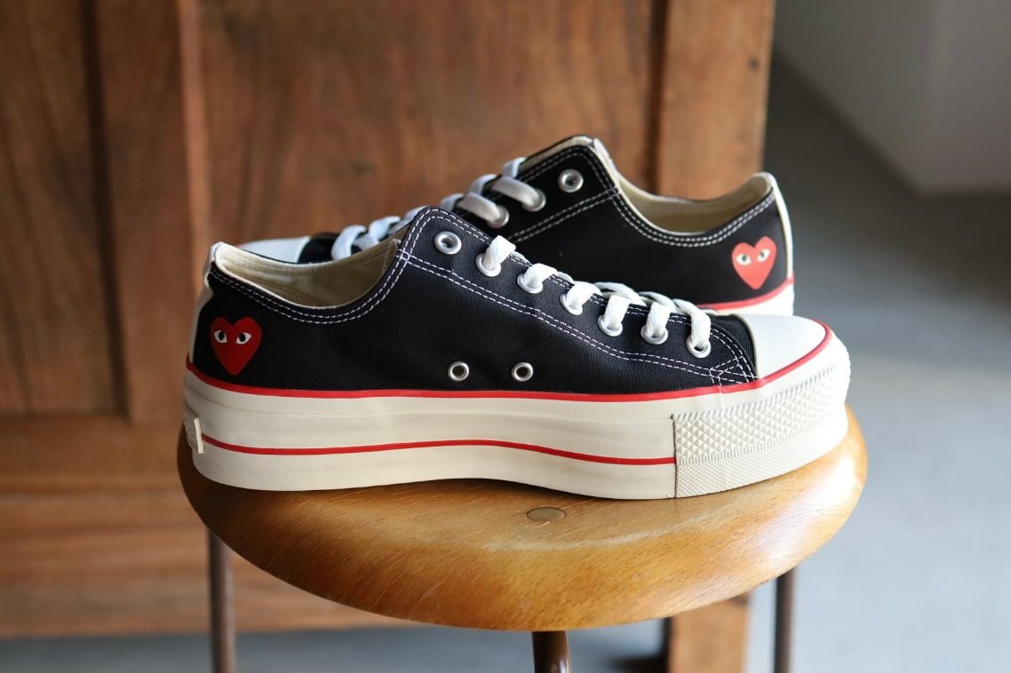 プレイコムデギャルソン PLAY CONVERSE CHUCK TAYLOR(AZ-K125-001-1)BLACK