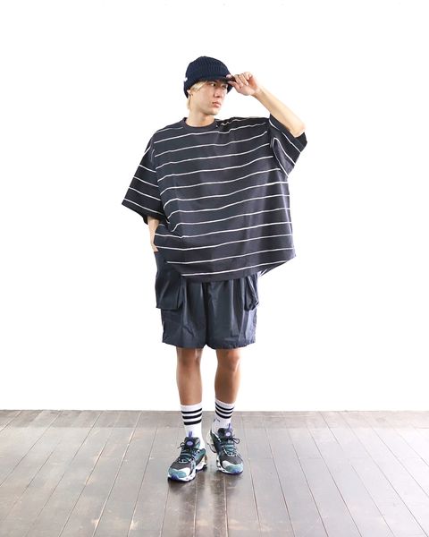 Stripes For Creative 24SS エスエフシー WIDE SIDE STRIPE TEE style 2024.3.28