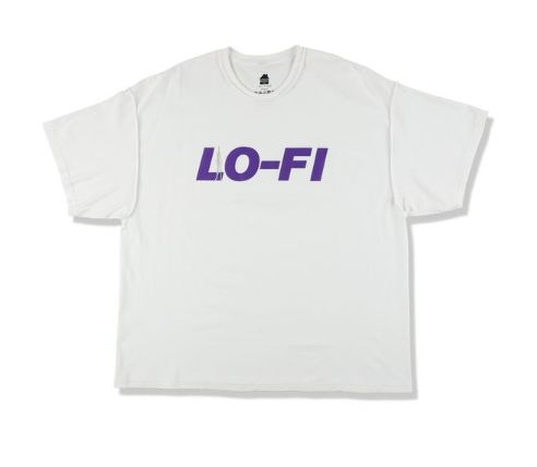 イズネスミュージック 25SS LO-FI T-SHIRT(IMP5_24_LOFI5ST01)WHITE