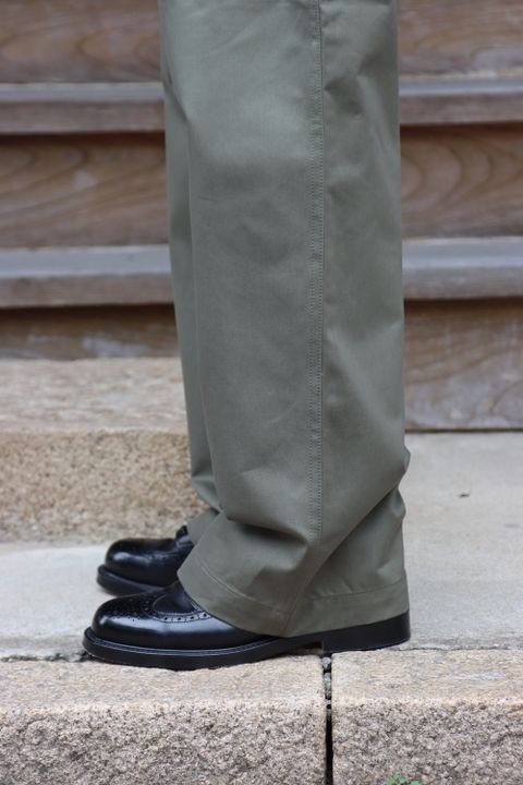 E.TAUTZ CORE FIELD TROUSERS(XTRS06 1015) style.2021.9.5.