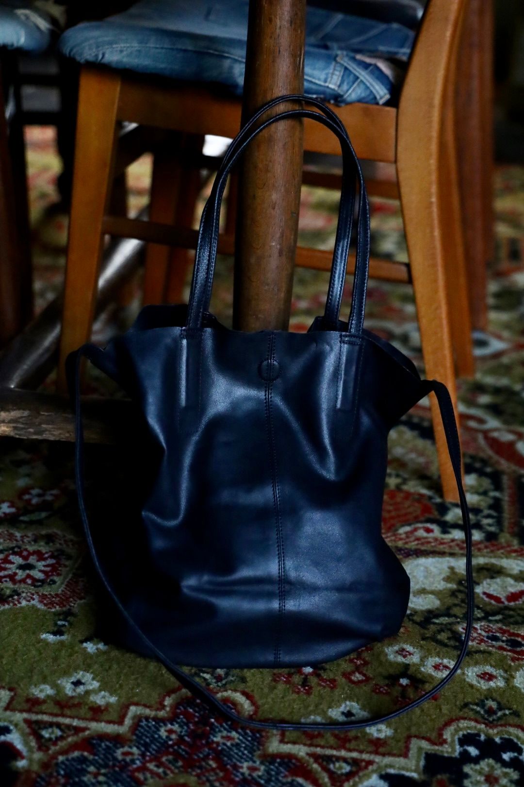 Morphee / モルフェトートバッグ 3WAY MIDIUM TOTE(SHORT)BLACK