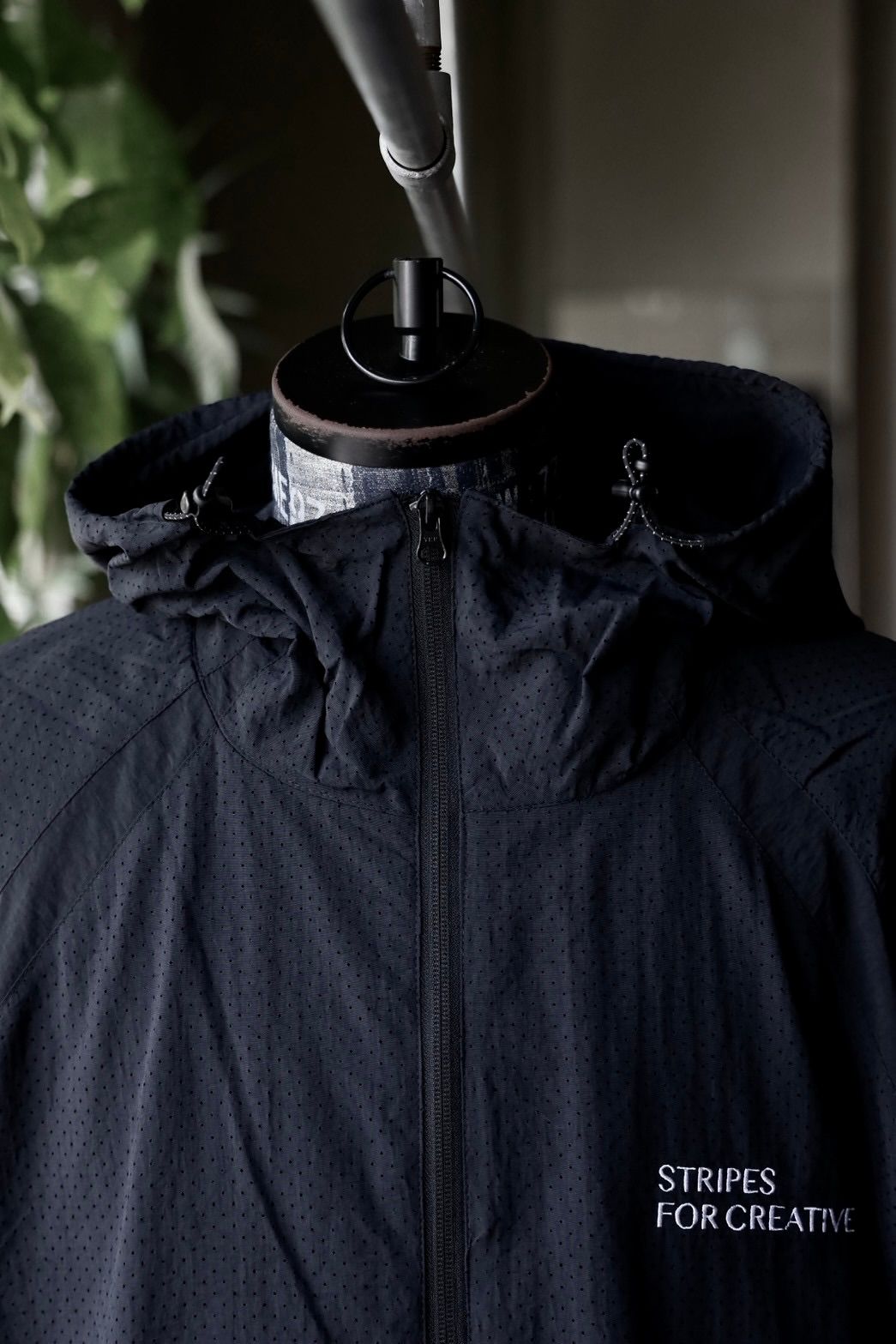 S.F.C 25FW エスエフシー PUNCHING NYLON HOODY(SFCFW25J05)Black☆9月20日(土)発売！