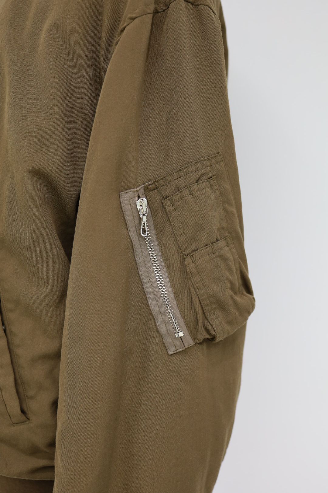 グラフペーパー Fulled Wool Twill Flight Jacket(GU263-30411)BROWN☆9月12日(土)発売！