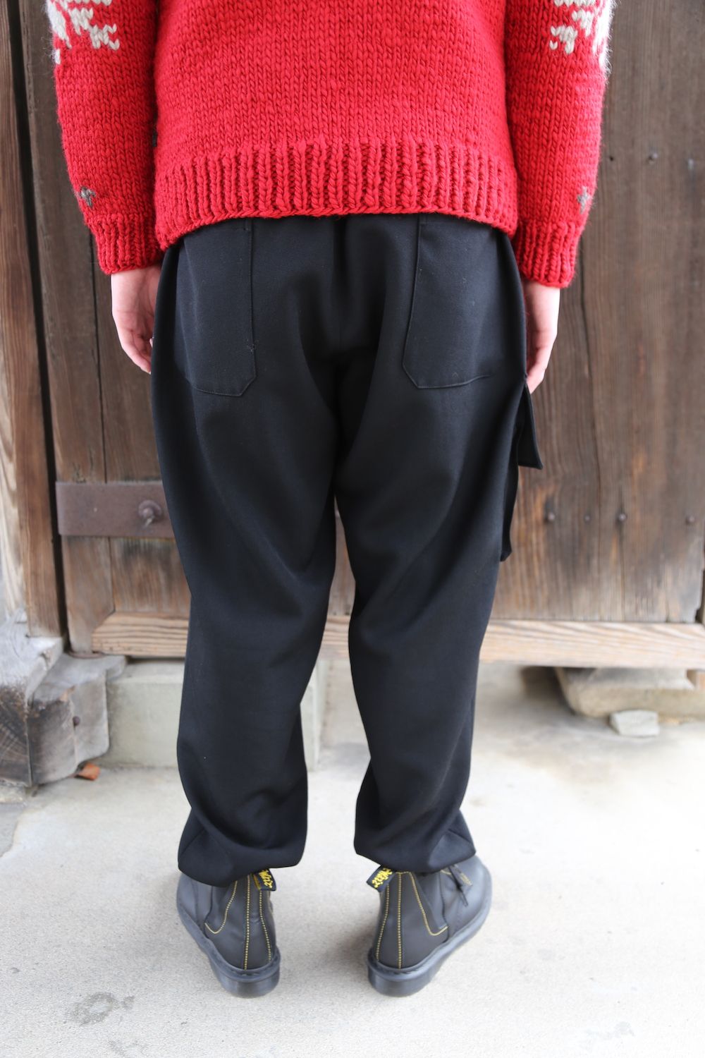 Yohji Yamamoto "BANG ON!" 新作ニットブルゾンstyle.2020.12.6.