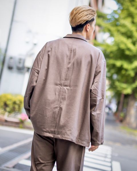 FreshService  WOOLY TWILL JACKET(Brown)9月28日(土)新作初売！