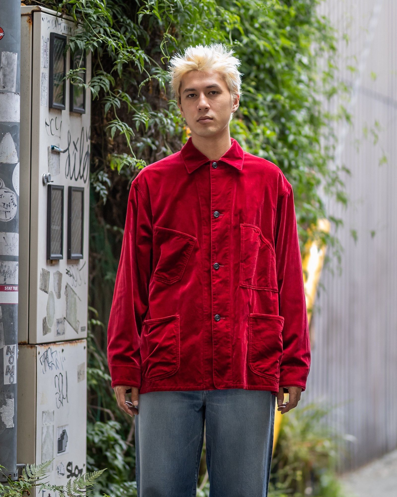 blurhms Velvet Work Jacket 新作発売！