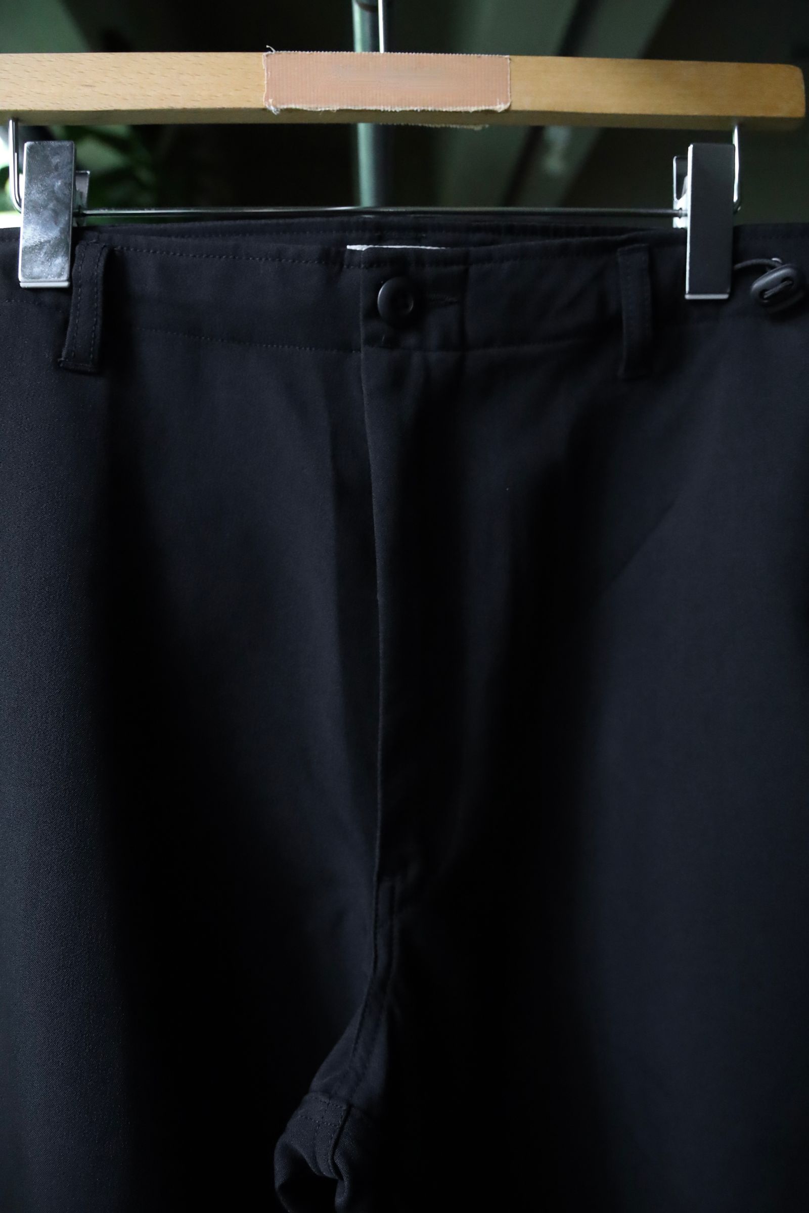 セダンオールパーパス FW24 Tech Wool Over Pant(SD24F-PT03) Black
