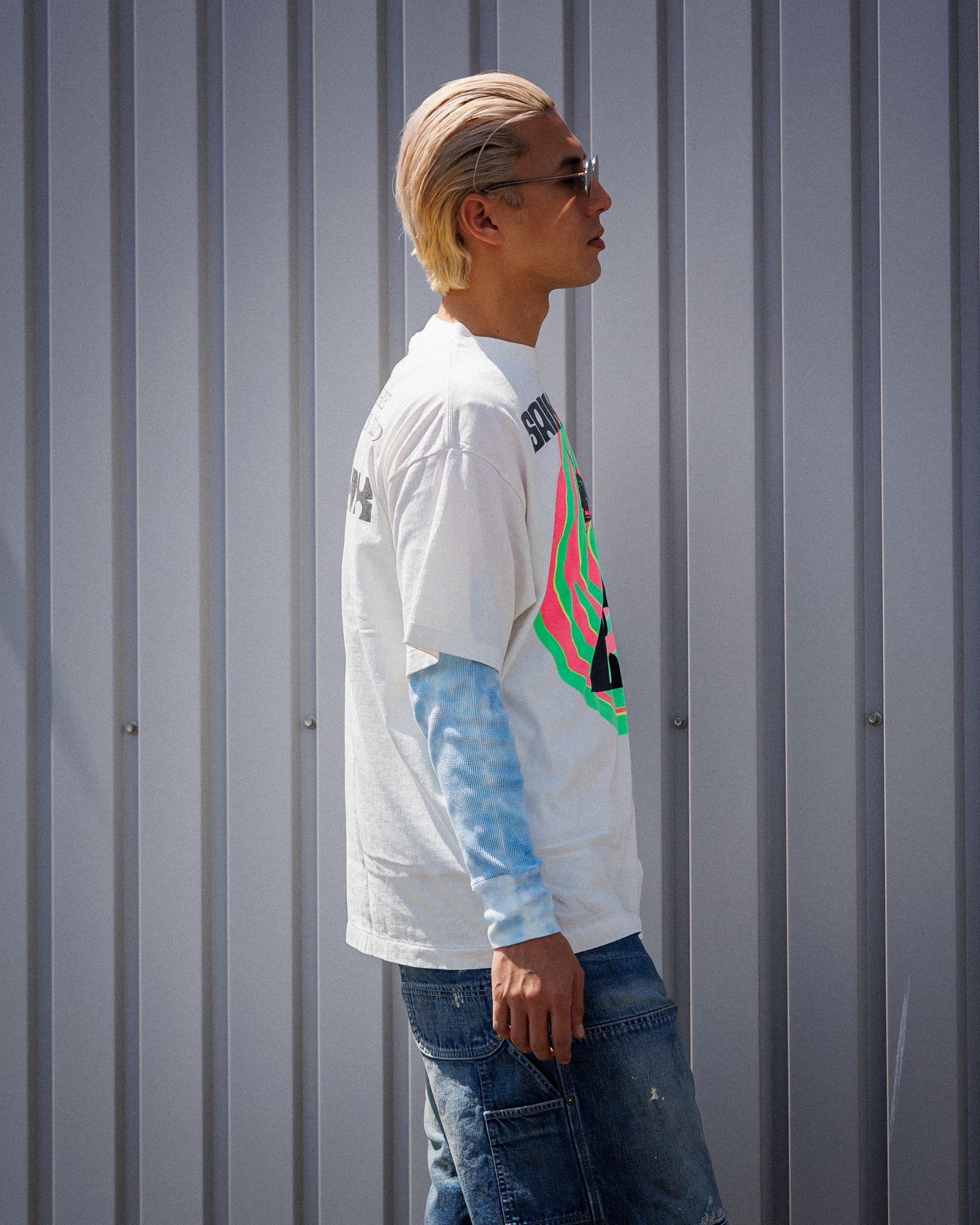 セントマイケル Tシャツ SAINT MX SS TEE(SM-HR8-0000-018)WHITE