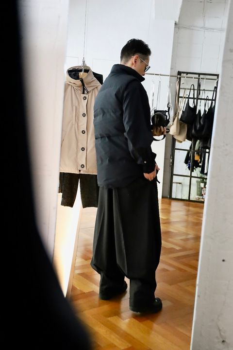CANADA GOOSE Garson Vest Black Labelスタイル