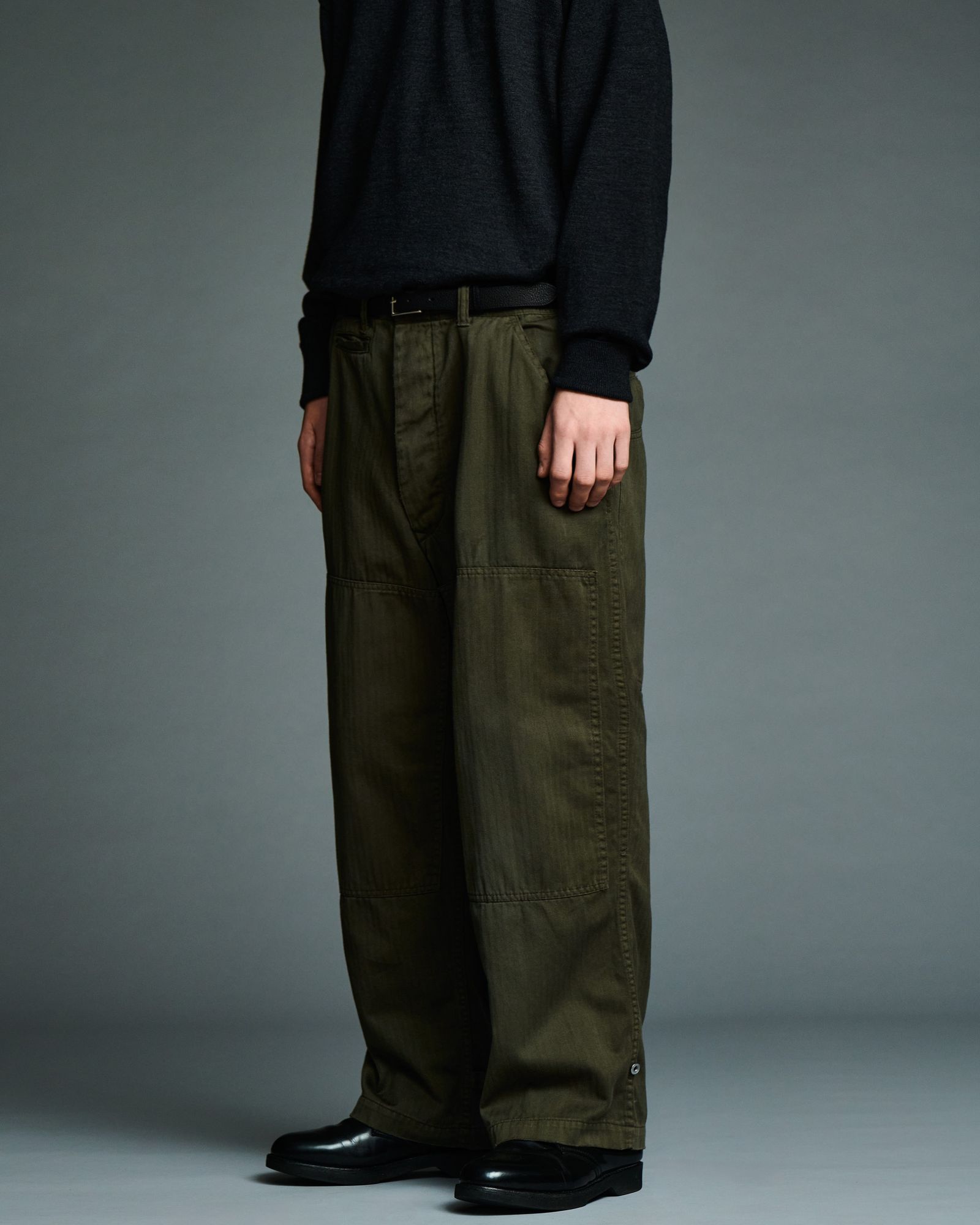 アプレッセ 2026 STYLE2 Military Double Knee Trousers(26AAP-04-24)OLIVE☆9月5日(土)発売！