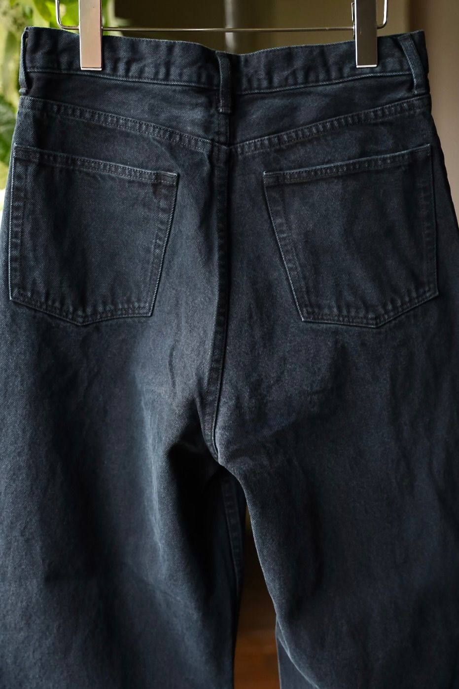 アプレッセ 2025 STYLE2 Black Washed Wide Denim Pants(25AAP-04-18)BLACK☆9月13日(土)発売！