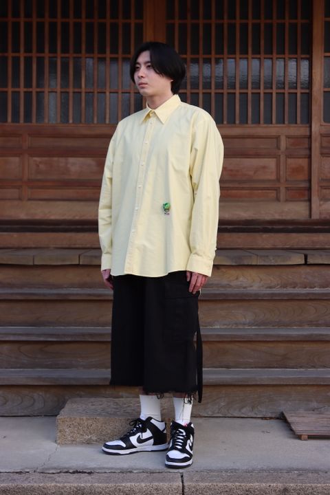doublet VEGETABLE DYED SHIRT(22SS21SH104) style.2022.1.15.