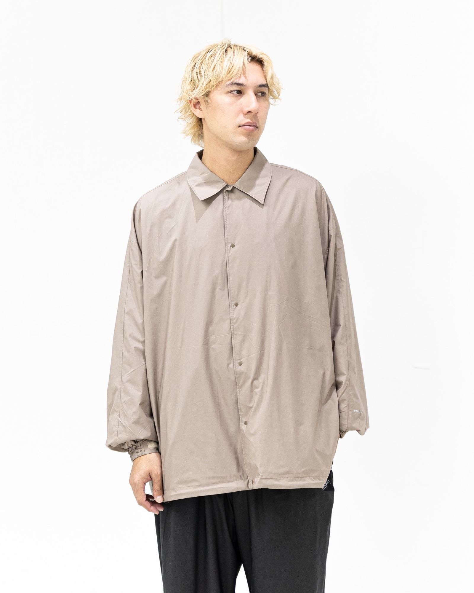 グラフペーパー 26SS PERTEX QUANTUM AIR Overshirt(GM261-50302)TAUPE☆3月28日(土)発売！