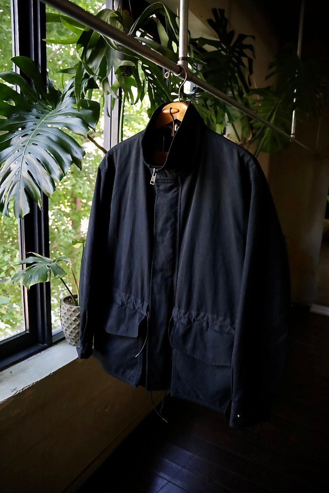 アプレッセ Silk Ripstop Royal Canadian Air Force Jacket(24AAP-01-30H)NAVY☆8月24日(土)発売！
