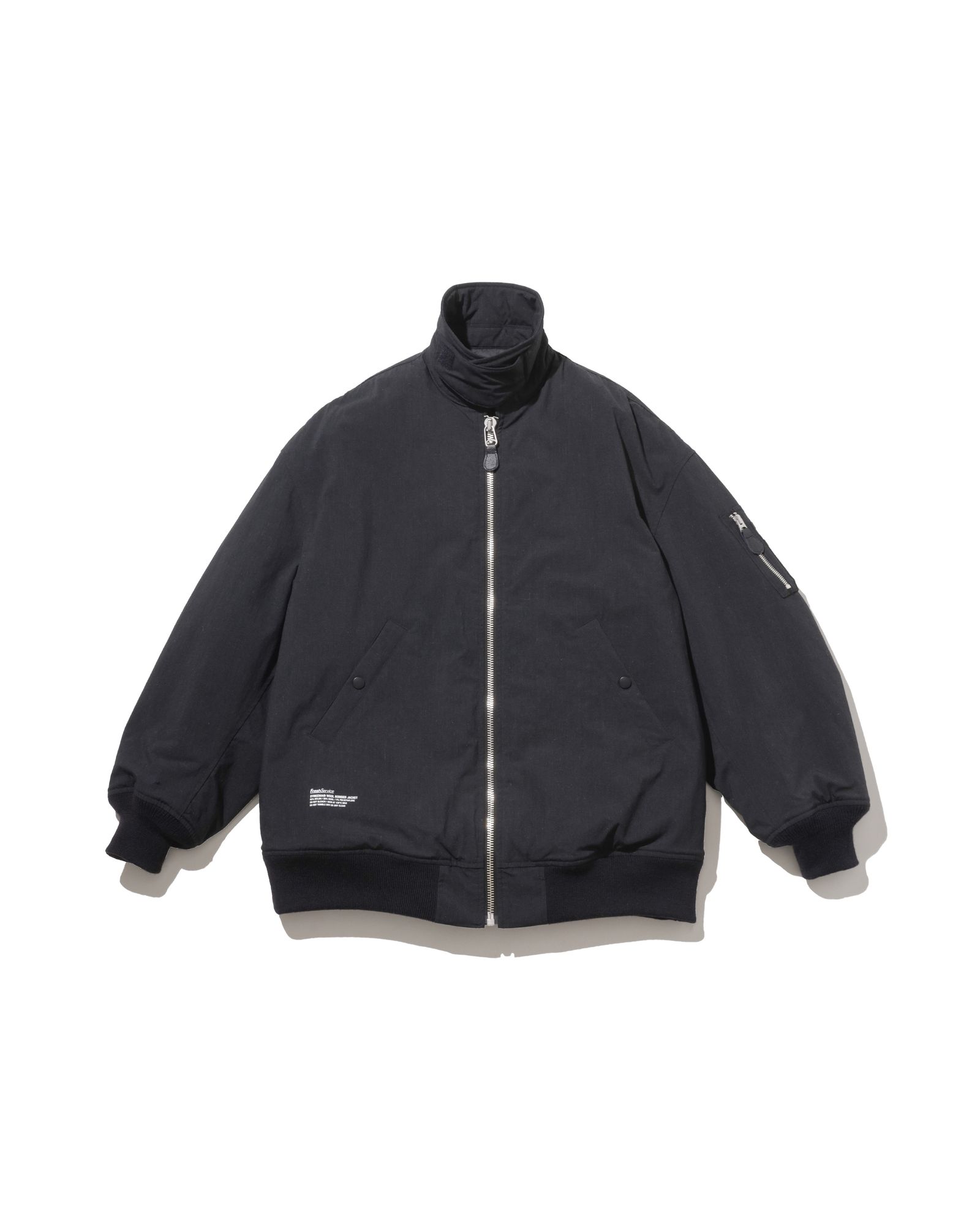 フレッシュサービス 26AW TACTICAL WOOL BOMBER JACKET(FSC263-30024)BLACK☆9月26日(土)新作発売！