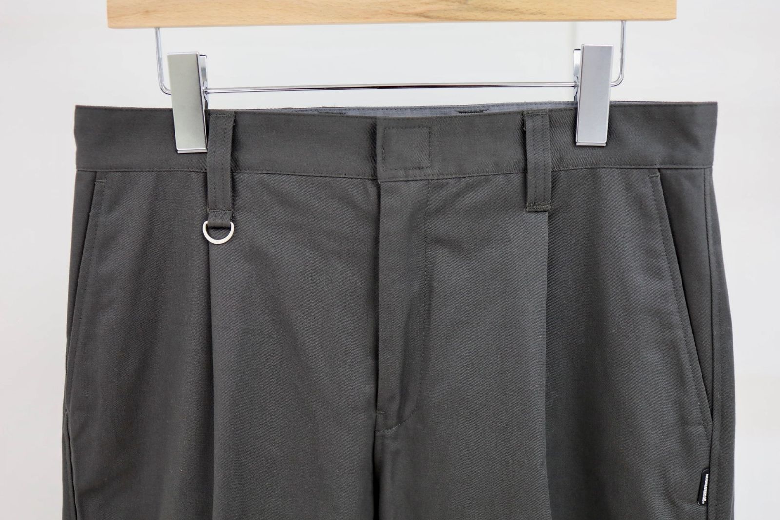 Yohji Yamamoto × NEIGHBORHOOD タックワークパンツ(HK-P95-901-2S26)GRAY☆12月5日(金)発売！